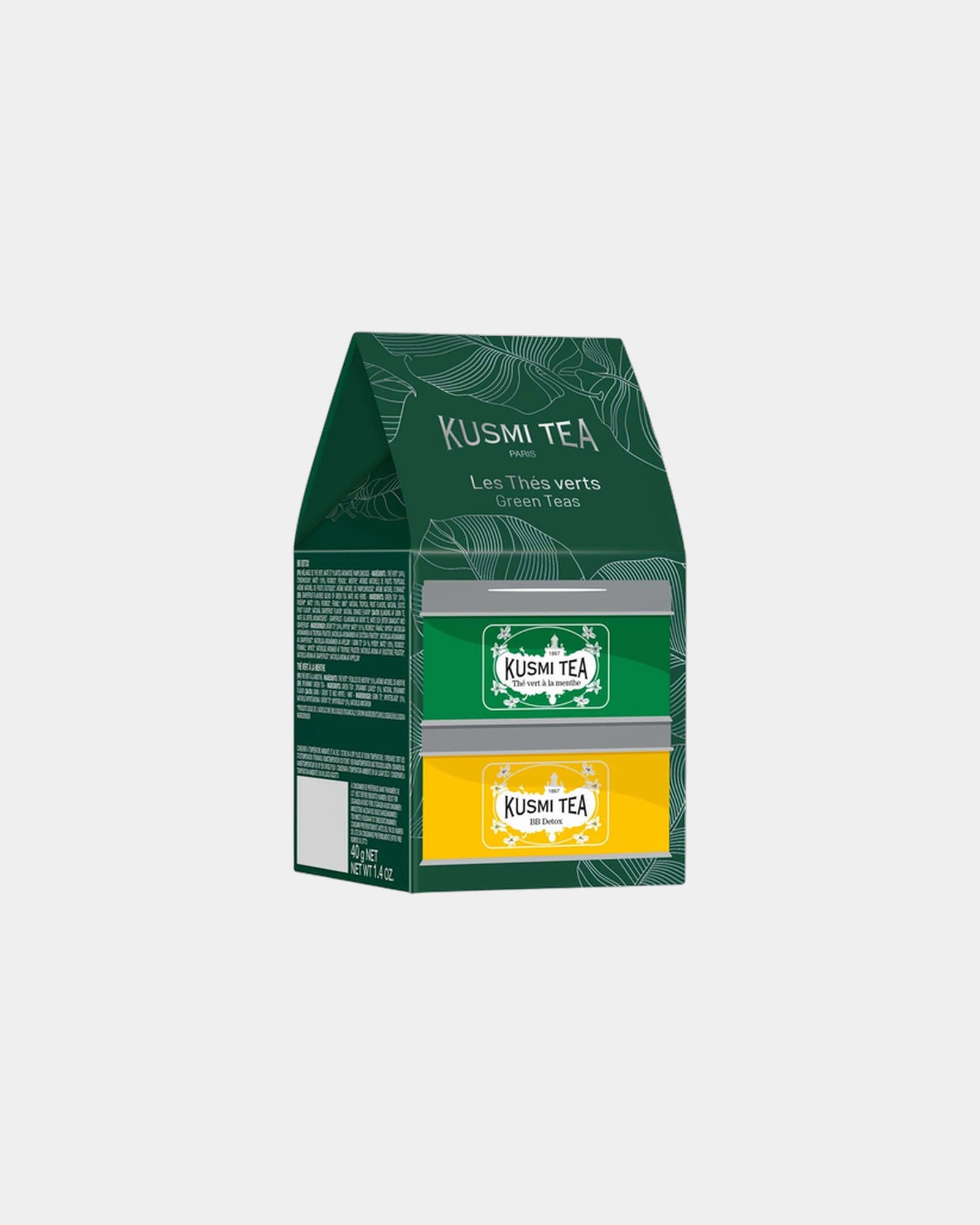Cofanetto tè bio Kusmi Tea Detox 40g da personalizzare - 1